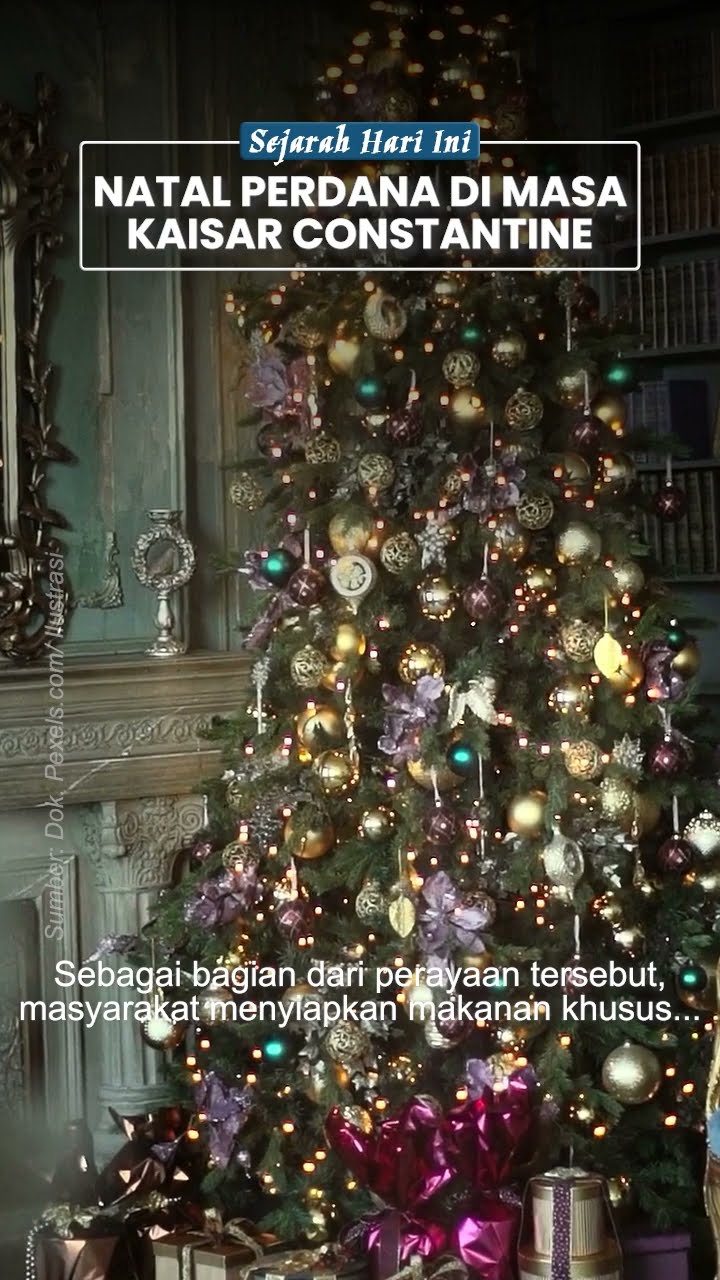 Hari Natal Perdana Dirayakan 25 Desember 336, Kristen Jadi Agama Resmi Kekaisaran Romawi
