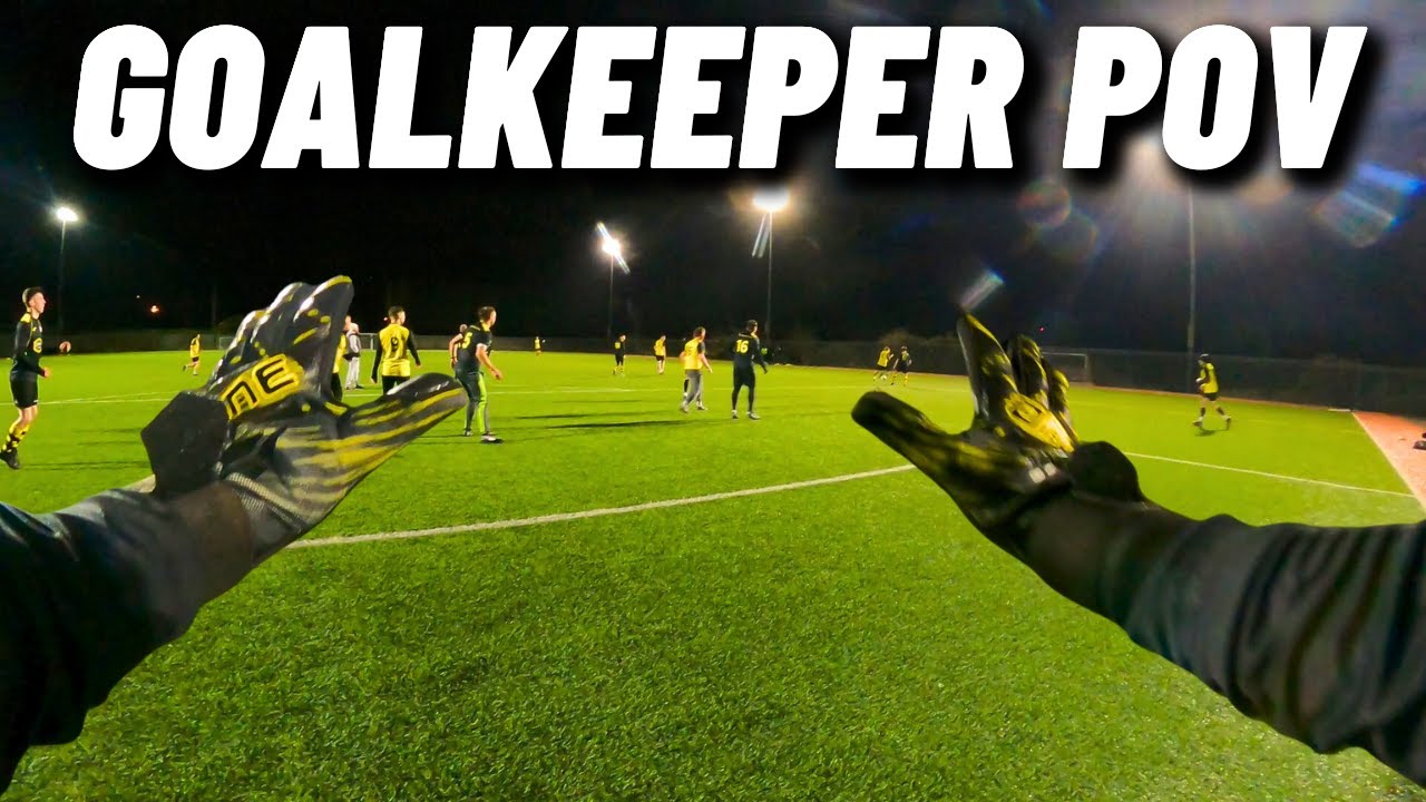 What it's like to be a Goalkeeper CHEST CAM GOALKEEPING! YouTube