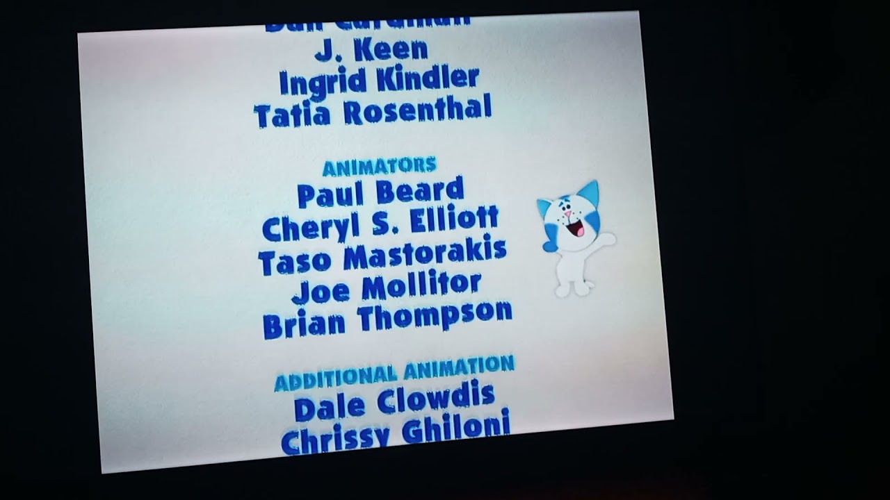 Blue S Clues Credits Closing Credits To Blue S Clues vrogue.co