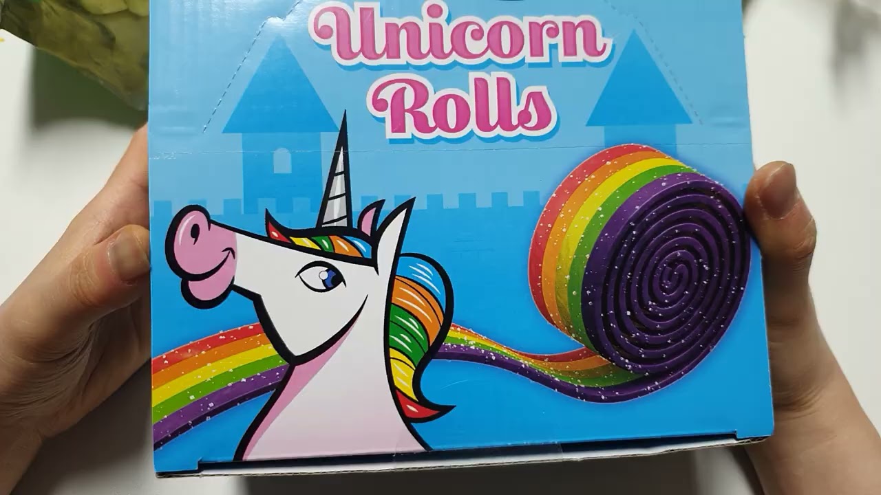 유통기한 임박 유니콘 롤 젤리 ~ 킹콩에서 사왔지롱