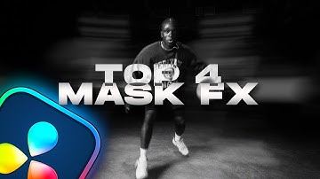 4 EPIC MASK Effects in Davinci Resolve