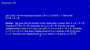 M2201 - Metric Topology - Exercises of chapter 1 - Part 8