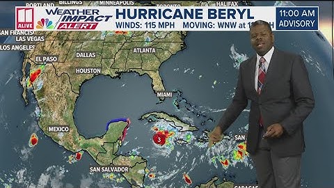 Tracking Hurricane Beryl | Latest