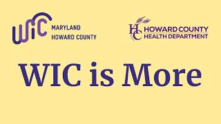 WIC is More
