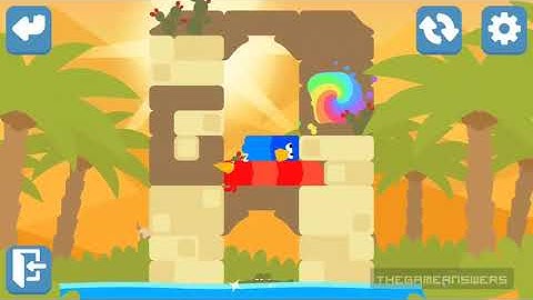 Snakebird Primer Level 65 Walkthrough