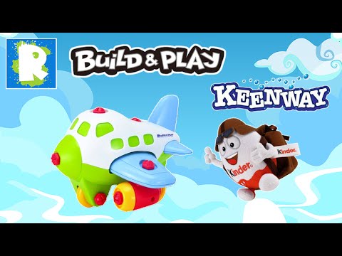 Самолёт-Конструктор Build&amp;Play, Keenway. Киндерино Авиатор. Часть 2