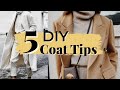 5 DIY Wool Coat Prep Tips!