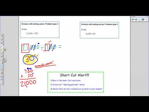 Division with Trailing Zeros   Problem Type 2