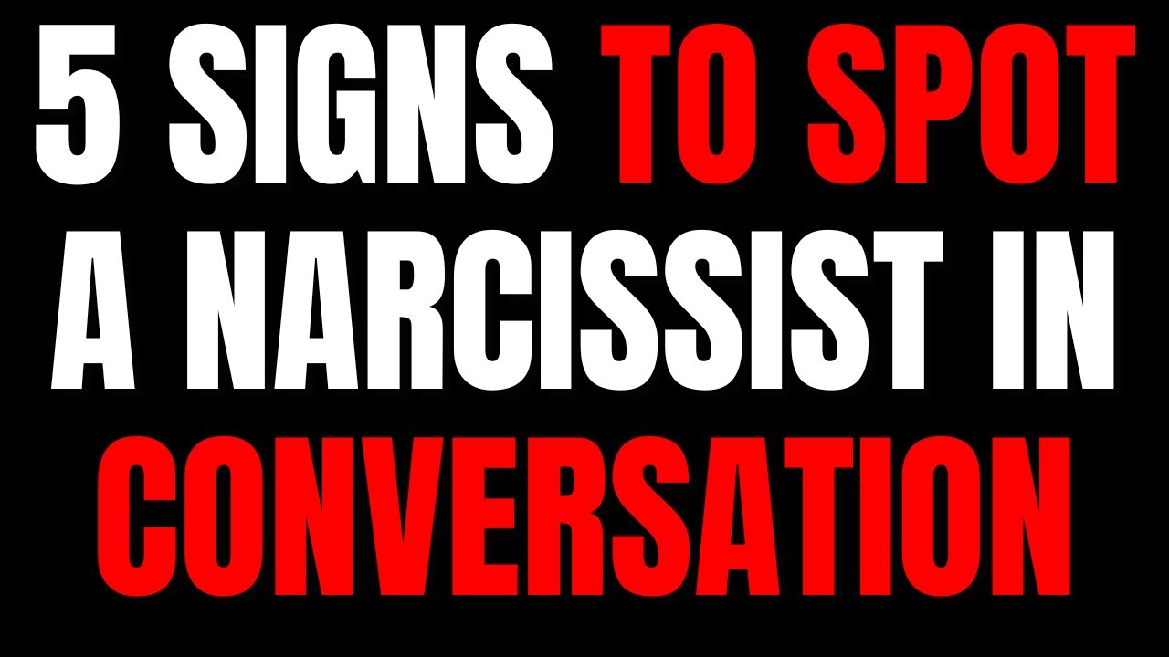 5 Signs to Spot a Narcissist in Conversation | Narcissists, NPD ...