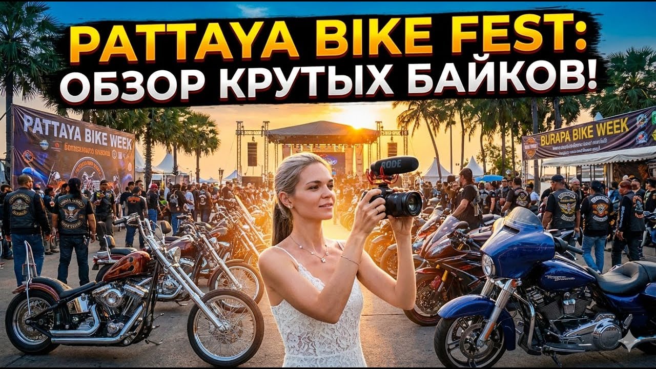 🌴PATTAYA BIKE FEST ТАИЛАНД💥 
