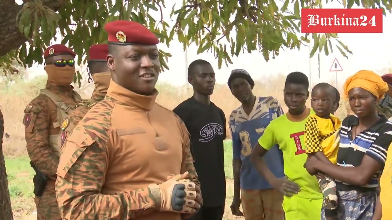 Version moore de la visite du Capitaine Ibrahim Traoré aux femmes productrices de Zongo