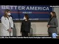LIVE Vice President Kamala Harris In Milwaukee To Talk About Lead Pipe Replacement Program
