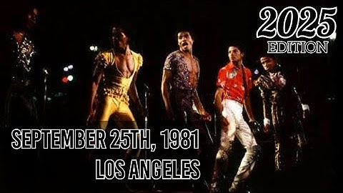 The Jacksons - Triumph Tour Live In Los Angeles (September 25, 1981)
