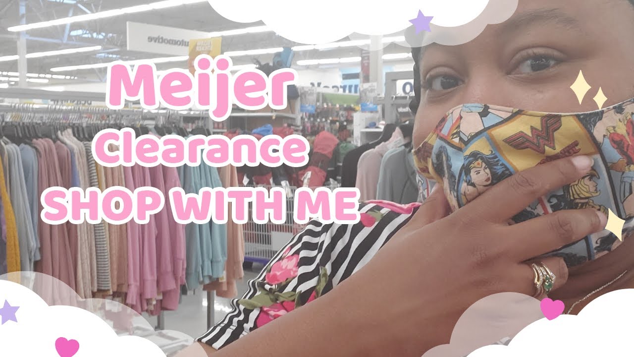 Meijer Clearance Clothing, Shoes and More SHOP WITH ME YouTube