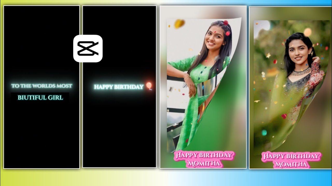 Birthday Video editing Capcut | capcut video editing telugu
