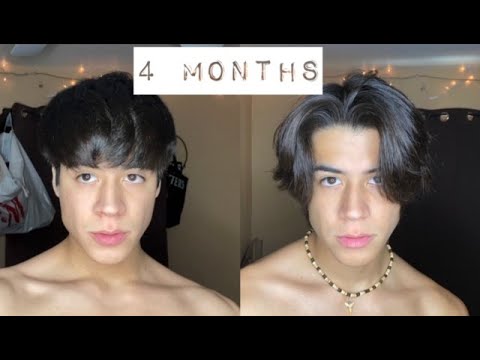 Hair Growth Time Lapse - 4 Months