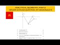 Analytical Geometry 2025 EXAM, Part 8: Grade 10 - Easy Method With McDonald’s