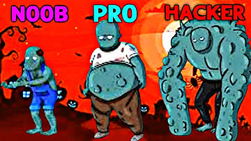 NOOB vs PRO vs HACKER - Zombeat.io