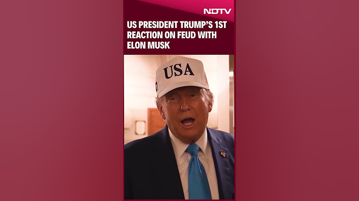 Trump Musk News | US President Trump’s 1st Reaction To Showdown With Elon Musk