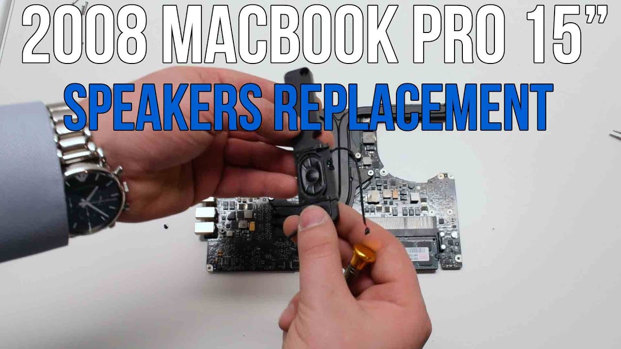 macbook pro no audio output internal speakers