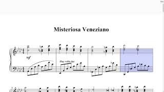 Rondo Veneziano - Misteriosa Veneziano (Sync Score + Sheet music)@flowing-score9976