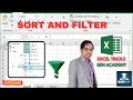 Excel Sorting &amp; Filtering Tricks You Must Know!