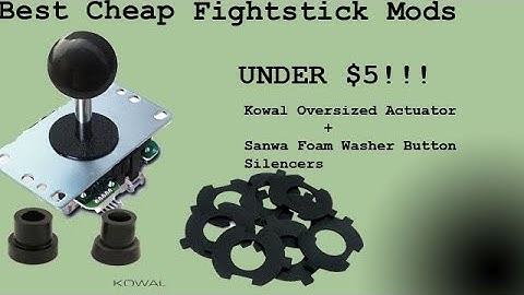 Best Cheap Fightstick Mods Under $5!!!