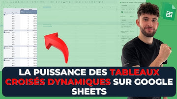 Comment réaliser un Tableau Croisé Dynamique sur Google Sheets ? La meilleure astuce révélée ! 🔥