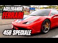 ACELERANDO UN FERRARI 458 SPECIALE