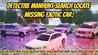 Greenville, Wisc Roblox l Detective Manhunt Locate STOLEN Exotic Car Roleplay