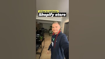 4 tips to optimize Shopify store #shopify #shopifytips #shopifydropshipping