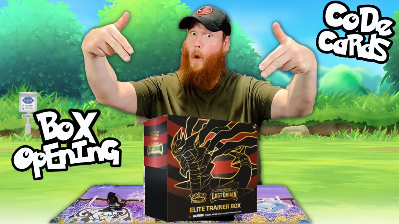 Pokémon tcg Lost Origin Elite Trainer Box Opening | CODE CARDS! - YouTube