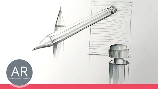 Bleistift-Zeichnung! Industrial-Design-Zeichnungen, Beispiel Mappe Industrial Design Akademie Ruhr