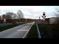 Unbeschrankter Bahnübergang in Sulzbach