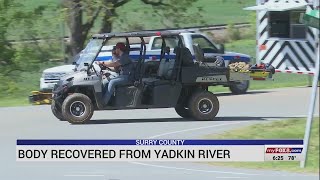 Body recovered from Yadkin River