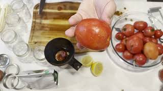 Pressure Canning Diced Tomatoes 2025