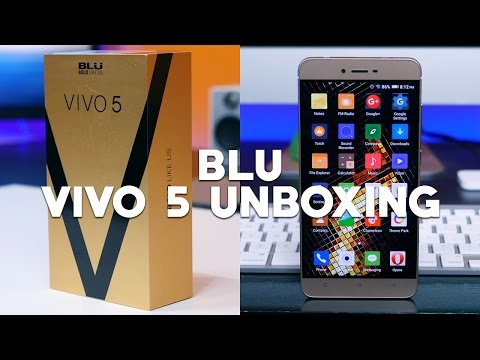 BLU Vivo 5 Unboxing and First Look