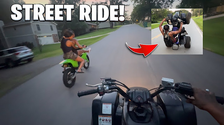 STREET RIDING MY NEW ATV FOR THE FIRST TIME! *SO MANY PROBLEMS* 😭🤦🏾‍♂️