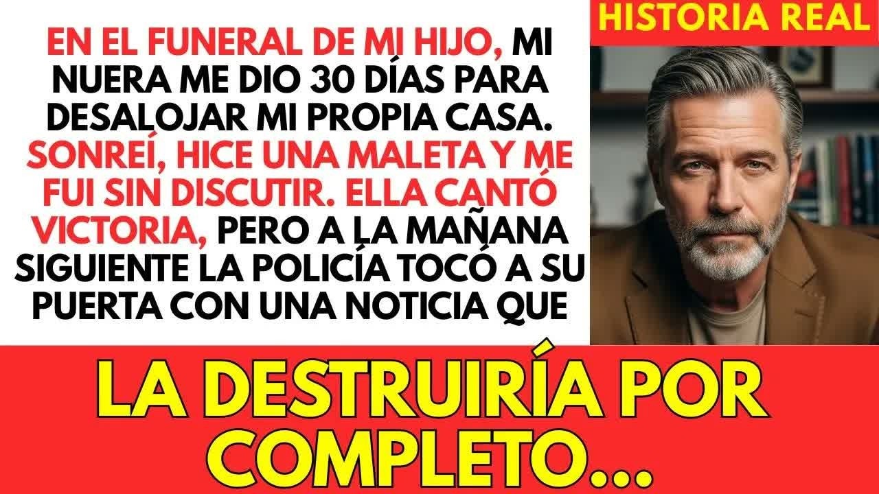 En El Funeral De Mi Hijo, Mi Nuera Dijo ＂Deja De Llorar Y Lárgate＂, Así Que Yo...