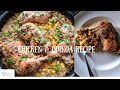 Chicken & Quinoa Recipe | Healthy Grilled Chicken Quinoa Recipe | Lemon Chicken & Quinoa