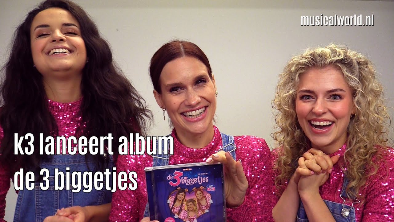 K3 lanceert album 3 Biggetjes de musical