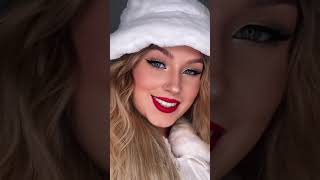 Christmas Makeup Ideas #shorts
