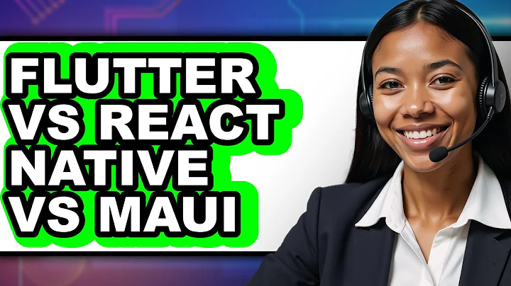 Flutter Vs React Native Vs Maui - 2025 Comparison