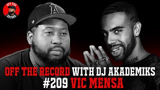 Vic Mensa Pulls Up on DJ Akademiks Again . . .!