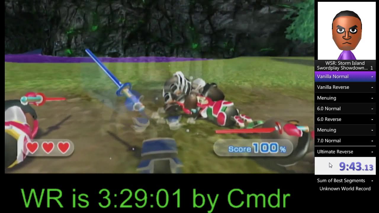 WSR:SI-Swordplay Showdown 120 Stages in 3:07:51