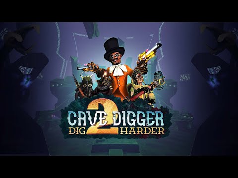 Cave Digger 2: Dig Harder Full Release Trailer | Cave Digger VR Game Series by VRKiwi