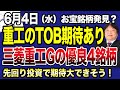 【6月4日の相場解説】三菱重工グループの隠れ優良銘柄を見つけました！三菱重工に投資してる人は必見です！