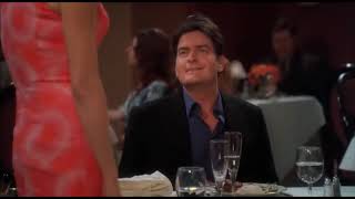 Two And A Half Men Chelsea, Charlies Girlfriend, Swallows A Ring