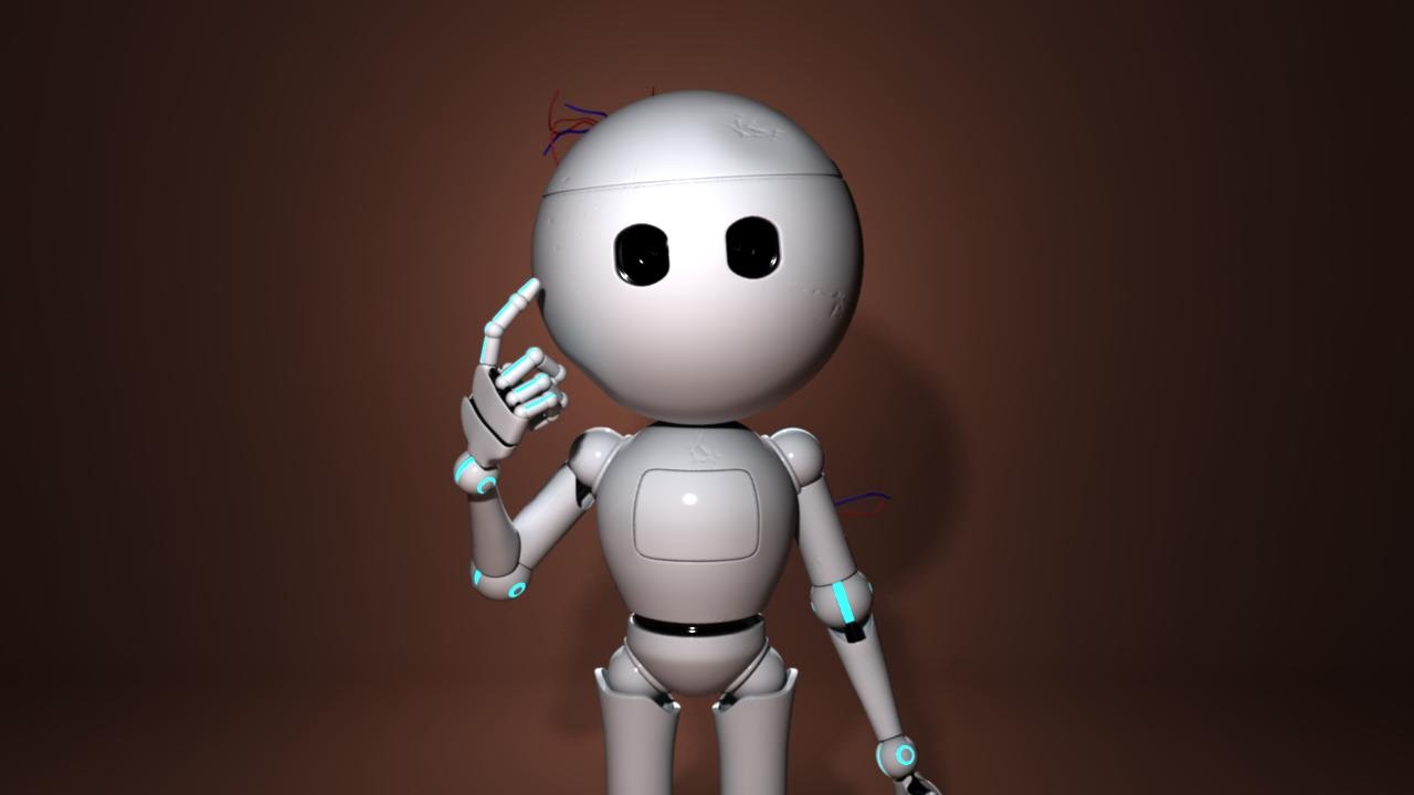 Робот гифка для презентации