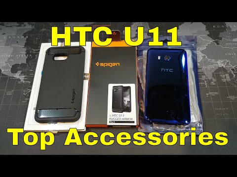 HTC U11 - My favorite cases and screen protectors so far.